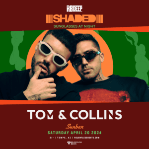 Tom & Collins | SHADED on 04/20/24