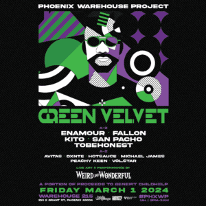 Green Velvet | Phoenix Warehouse Project on 03/01/24