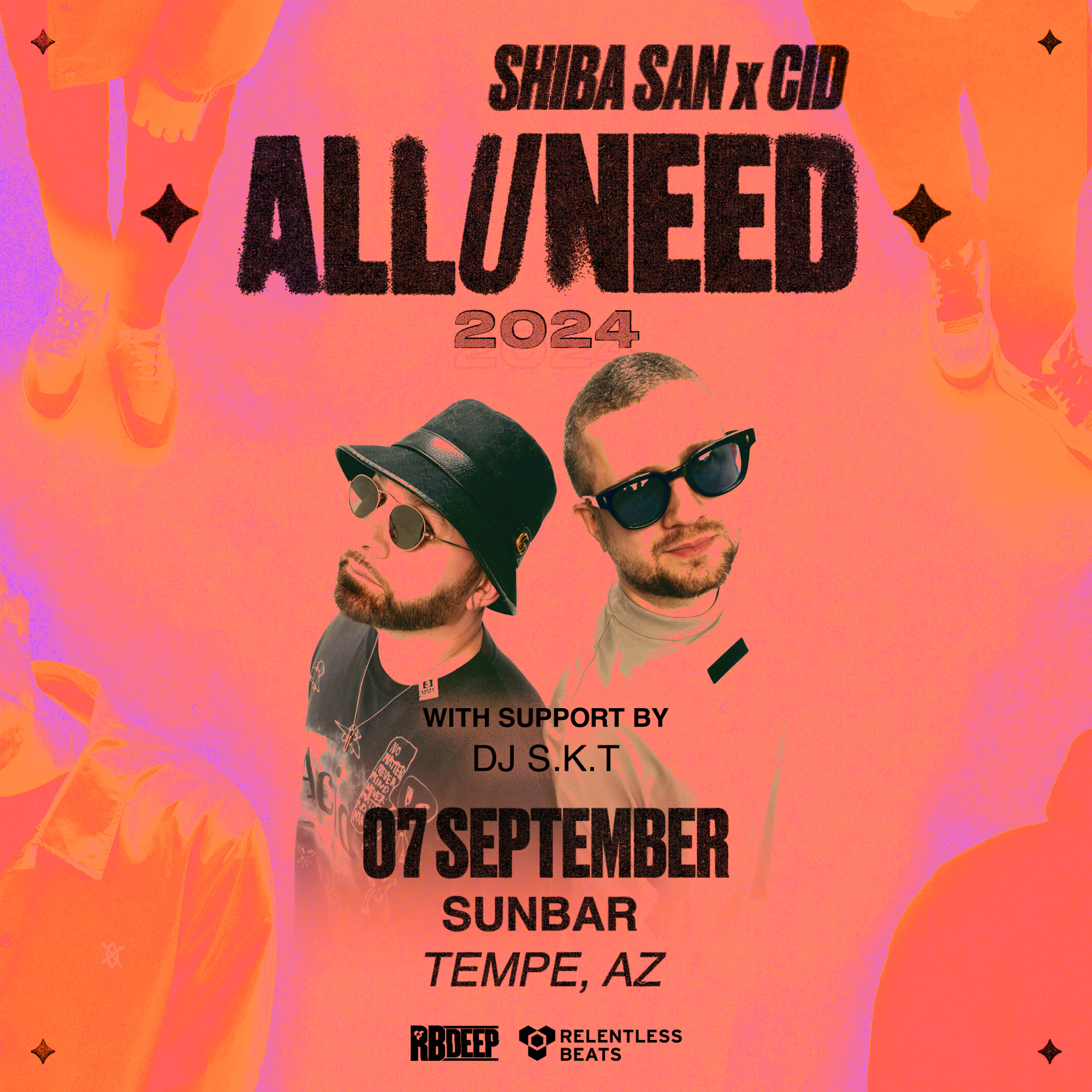 Shiba San x CID Present: ALL U NEED Tempe Info - 09/07/24