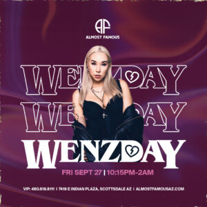 Wenzday on 09/27/24