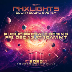 PHXLIGHTS: Solar Sound System on 04/04/25