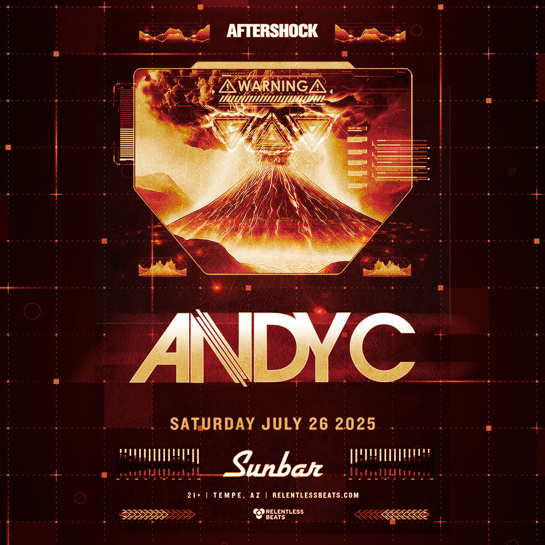 Andy C Tempe Tickets - 07/26/25 - Sunbar | Relentless Beats Andy C Tempe Tickets - 07/26/25 - Sunbar | Relentless Beats