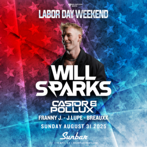 Will Sparks | Labor Day Weekend on 08/31/25
