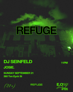 Experts Only Fest Official Afters feat. DJ Seinfeld with support from Josie. on 09/21/25