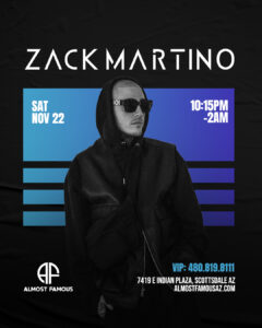 Zack Martino on 11/22/25