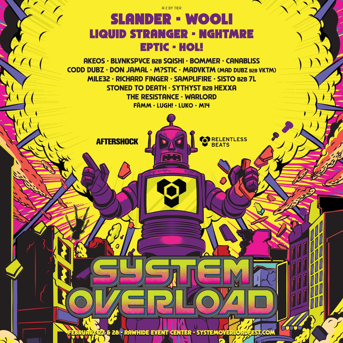 Flyer for System Overload 2026