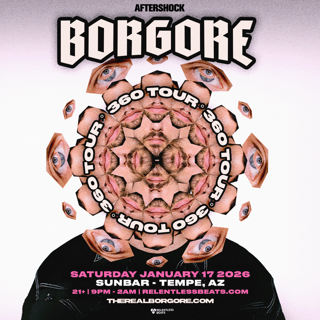 Flyer for Borgore (360 Set)
