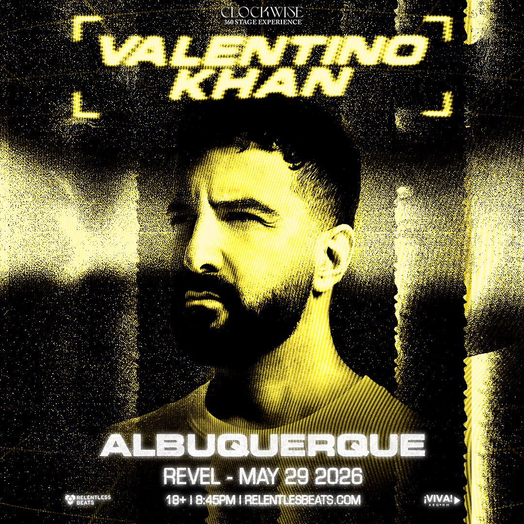 Flyer for Valentino Khan: Clockwise 360 Stage Experience