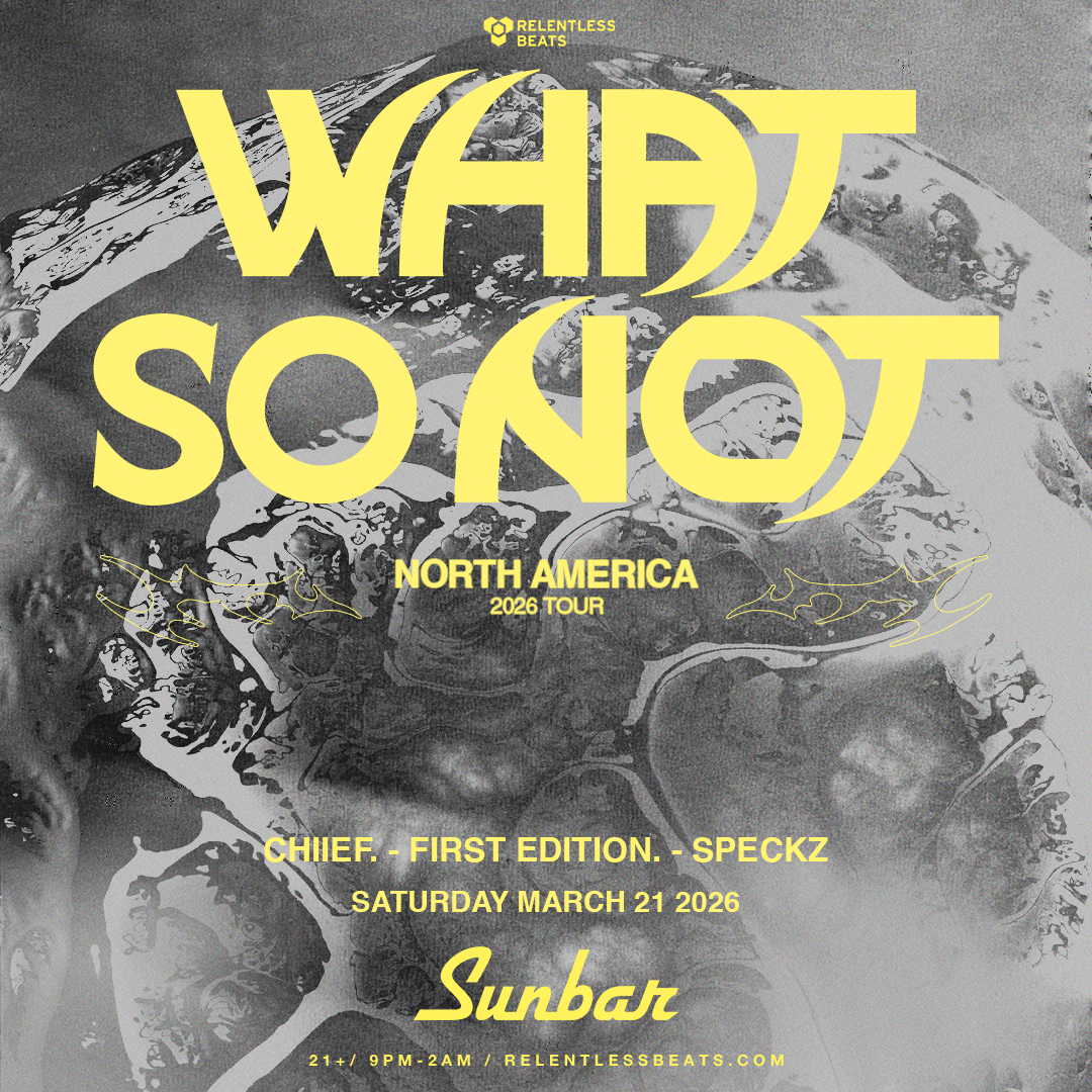 Flyer for What So Not