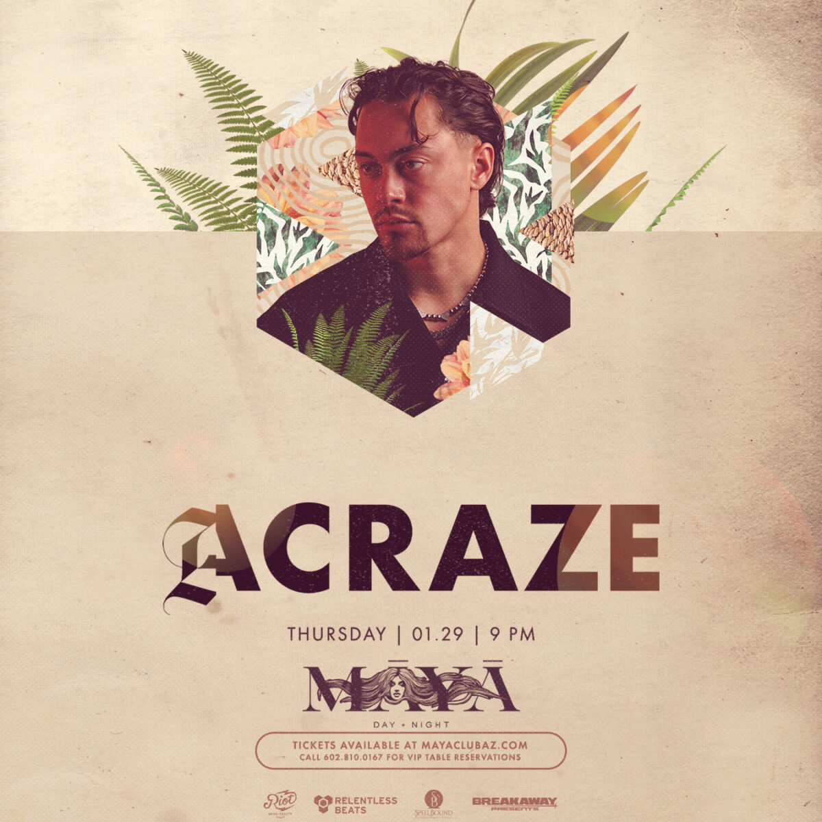 Flyer for Acraze