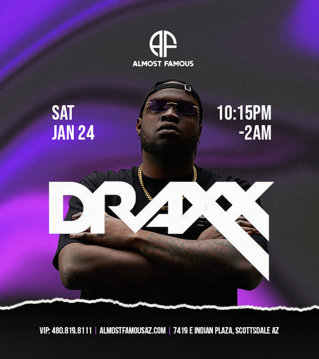 Flyer for Draxx