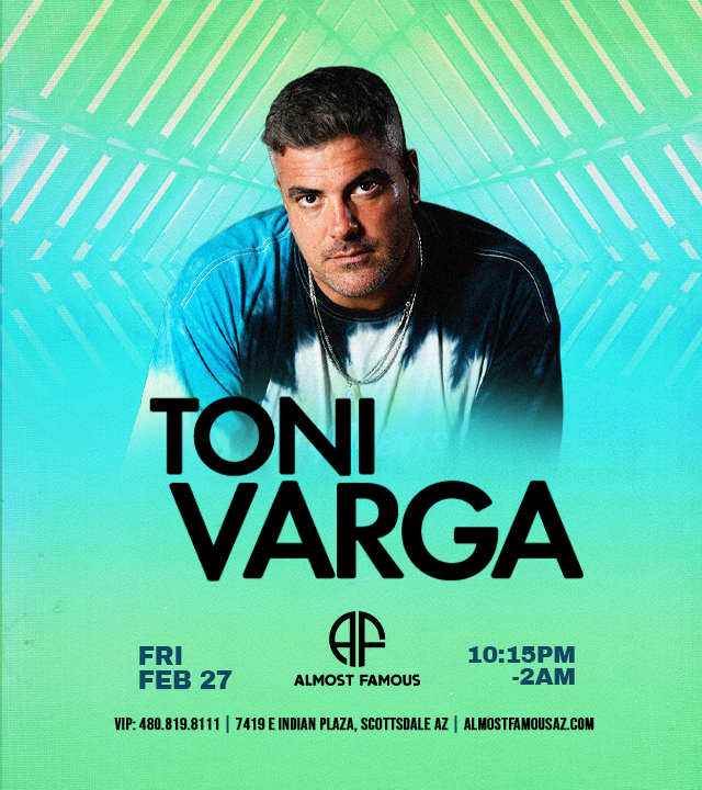 Flyer for Toni Varga