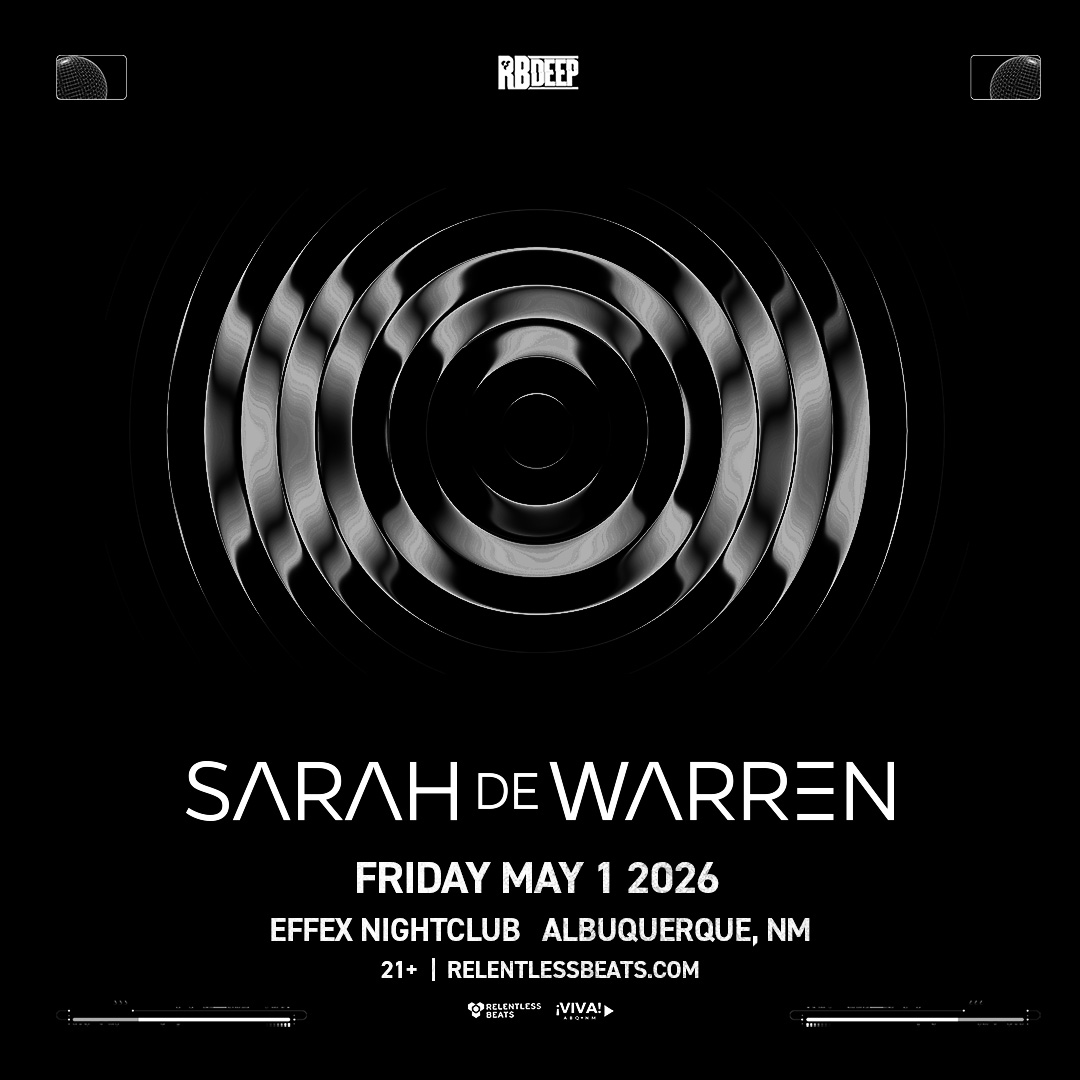 Flyer for Sarah De Warren