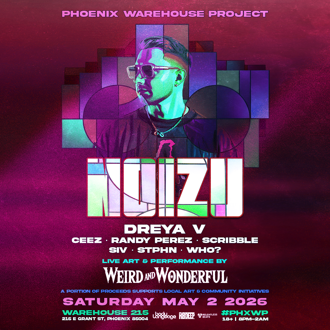 Flyer for Noizu | Phoenix Warehouse Project