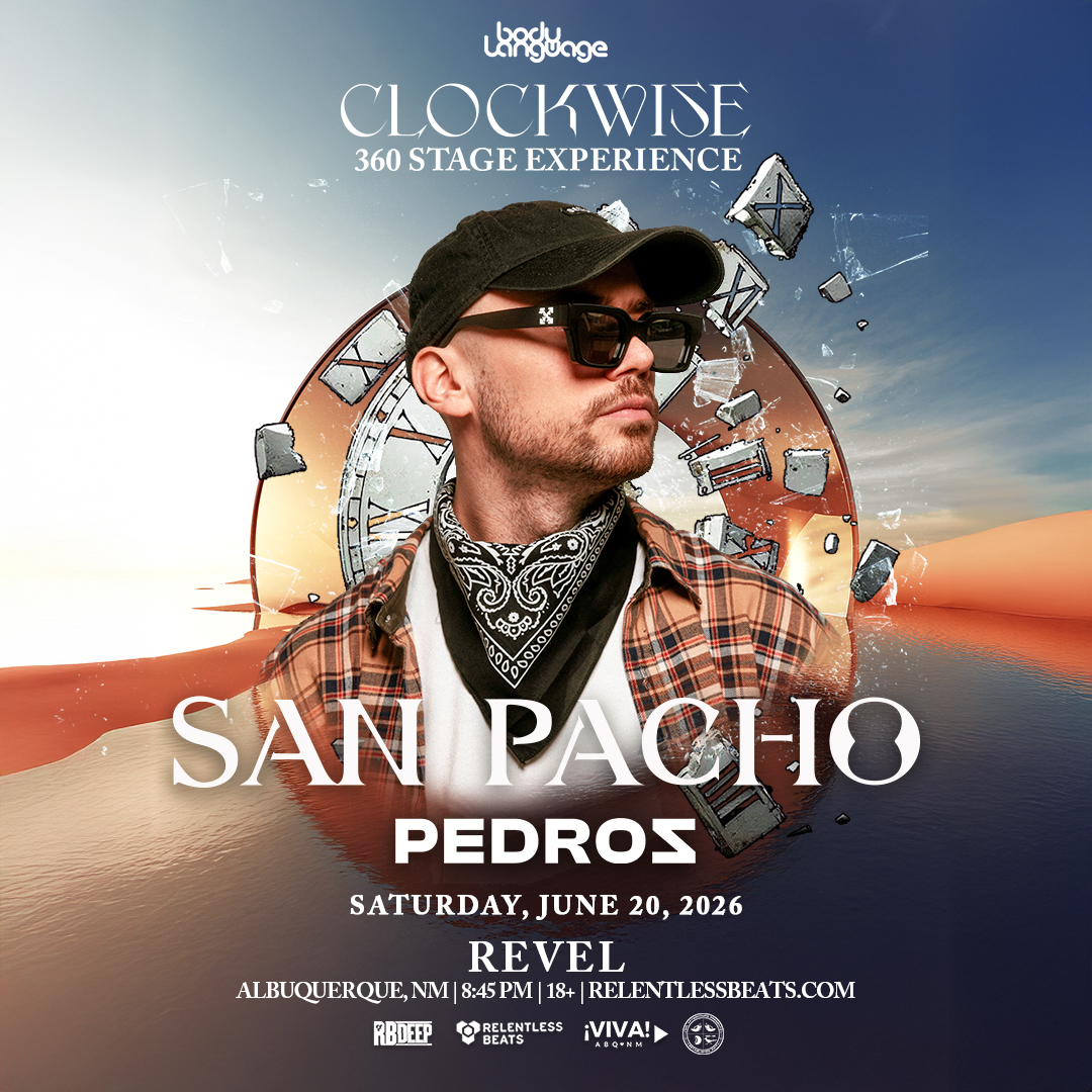 Flyer for San Pacho | Clockwise 360 Experience