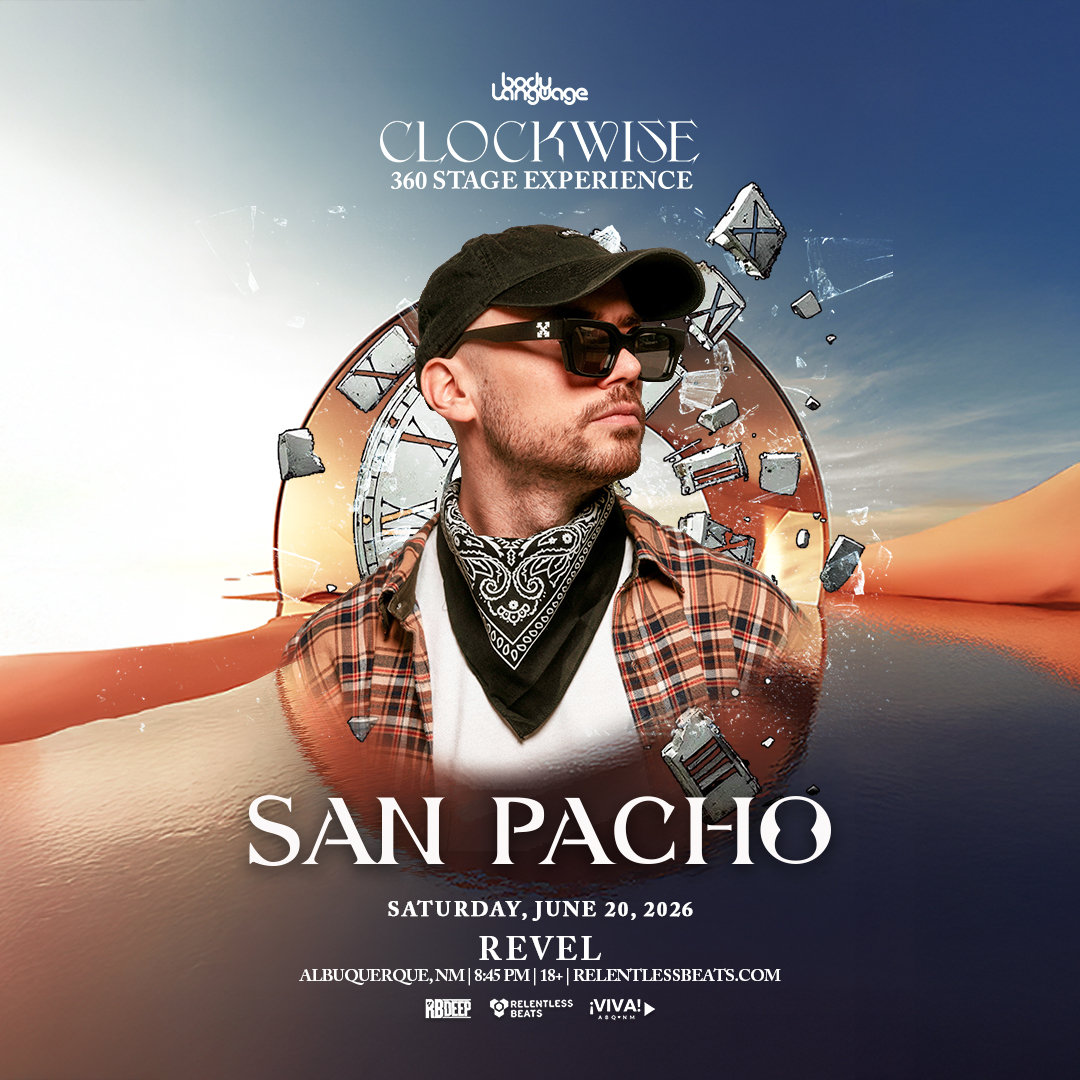 Flyer for San Pacho | Clockwise 360 Experience