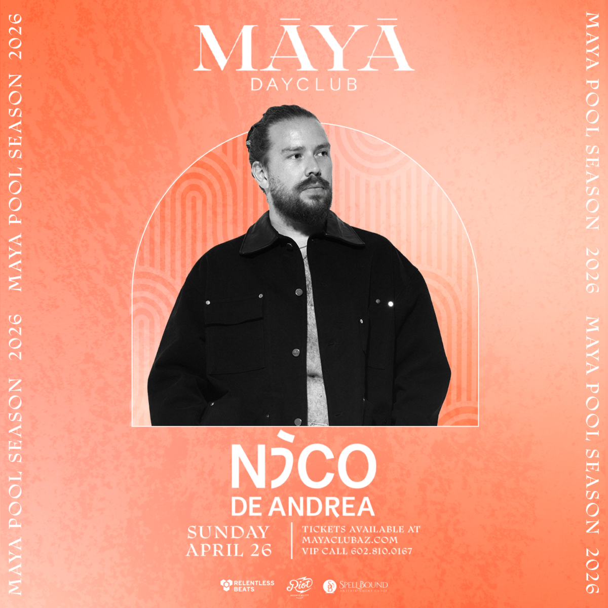 Flyer for Nico De Andrea