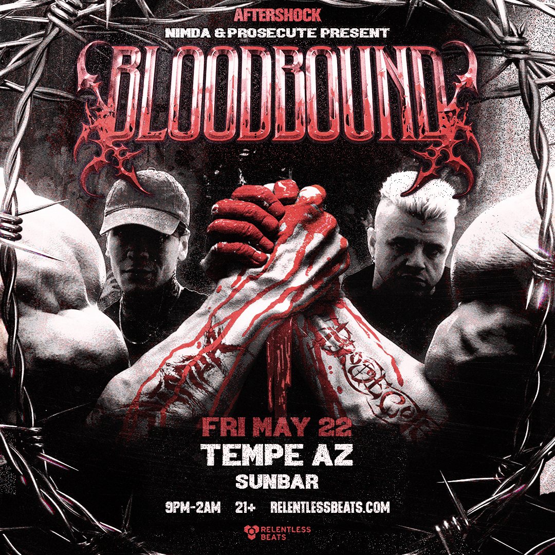 Flyer for Bloodbound (Prosecute & Nimda)