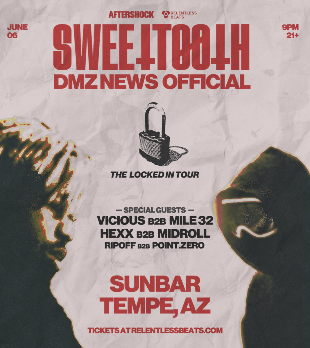 Flyer for Sweettooth x DMZ News