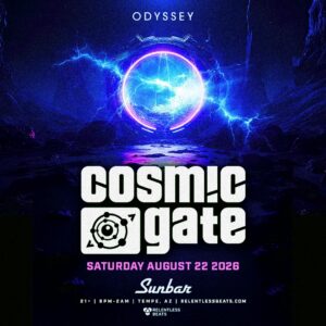 Cosmic Gate on 08/22/26