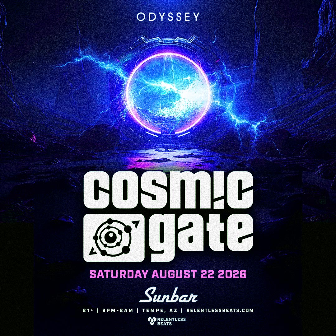 Flyer for Cosmic Gate