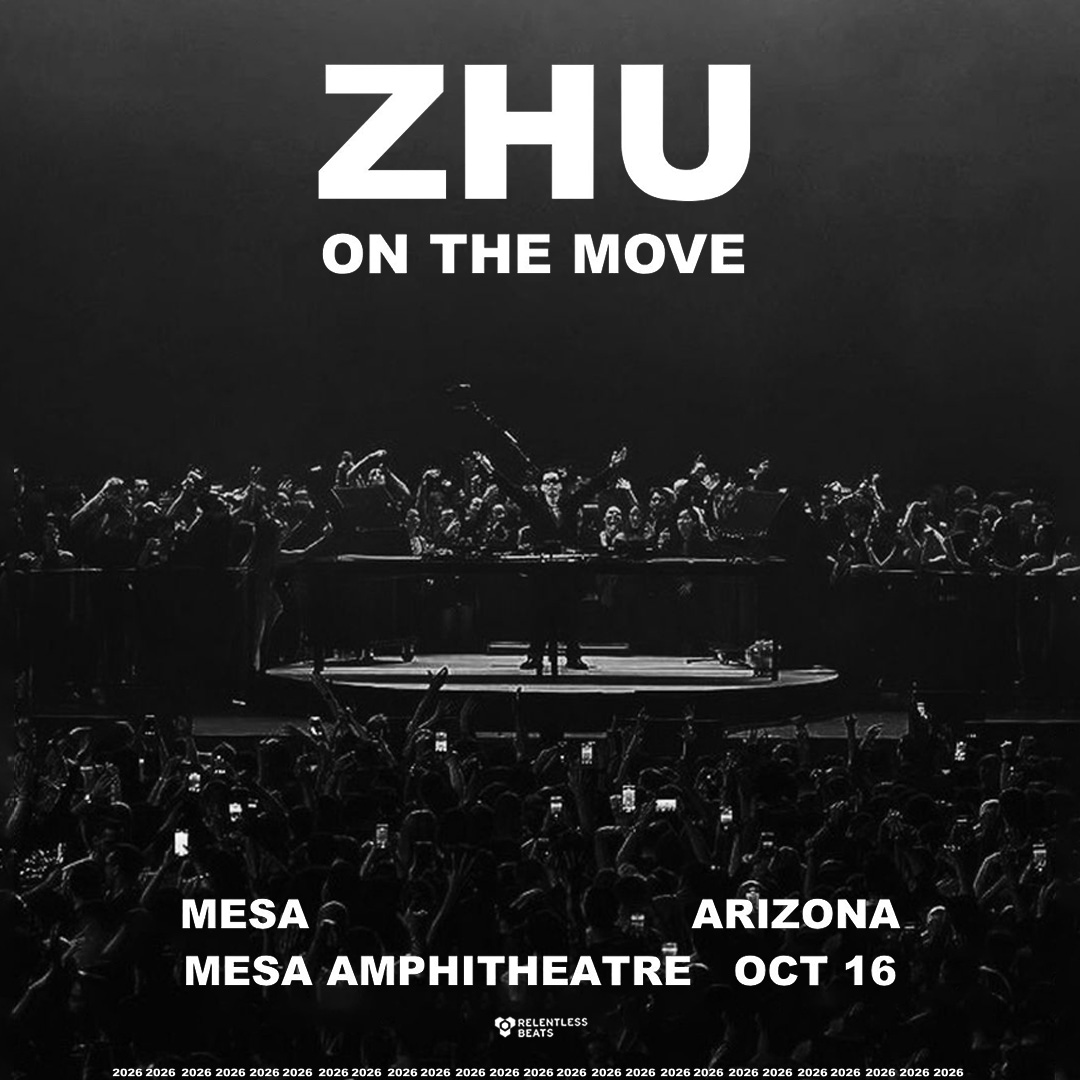 Flyer for ZHU: ON THE MOVE