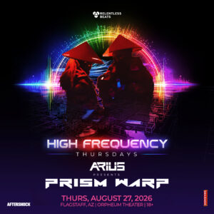 ARIUS Presents Prism Warp on 08/27/26