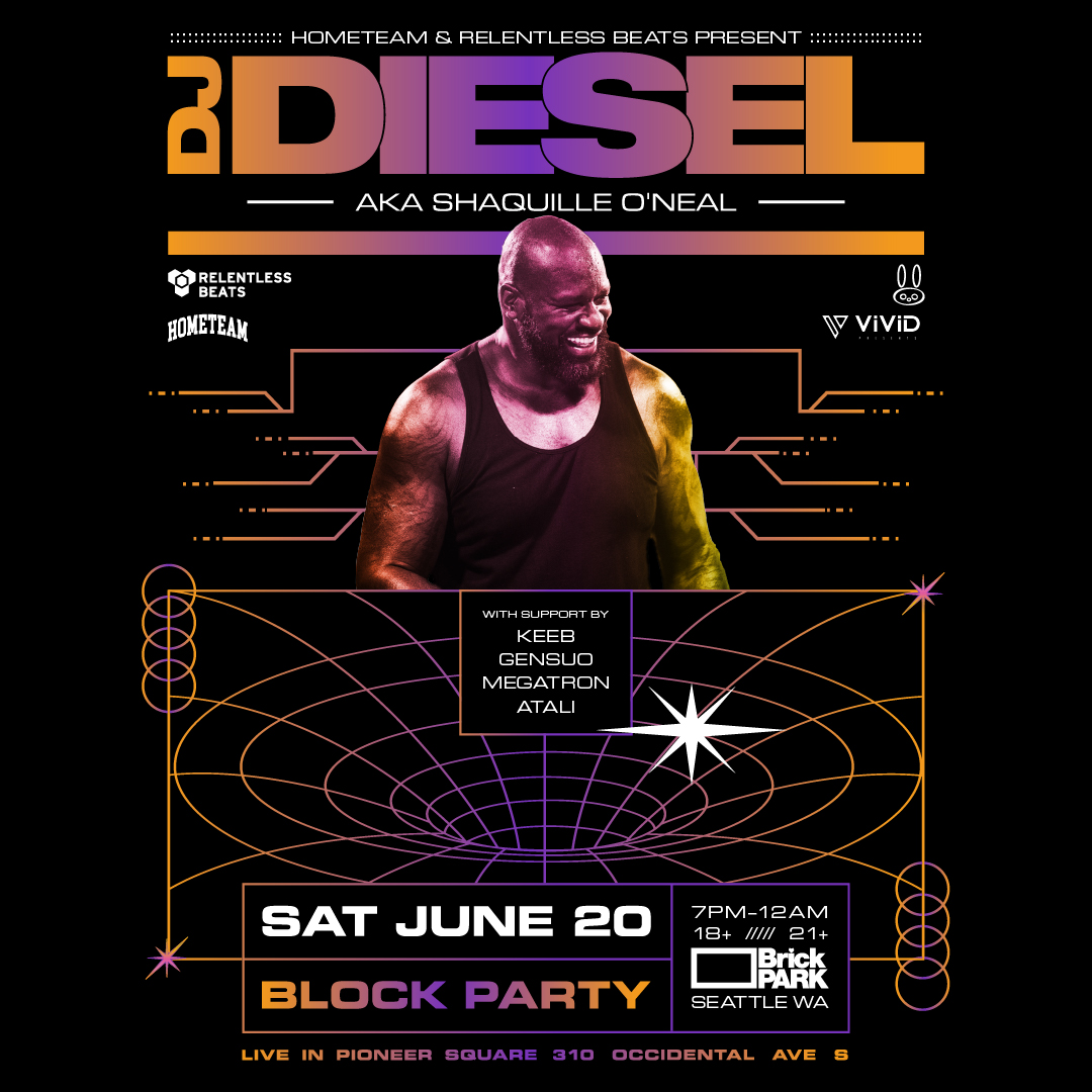 Flyer for DJ Diesel
