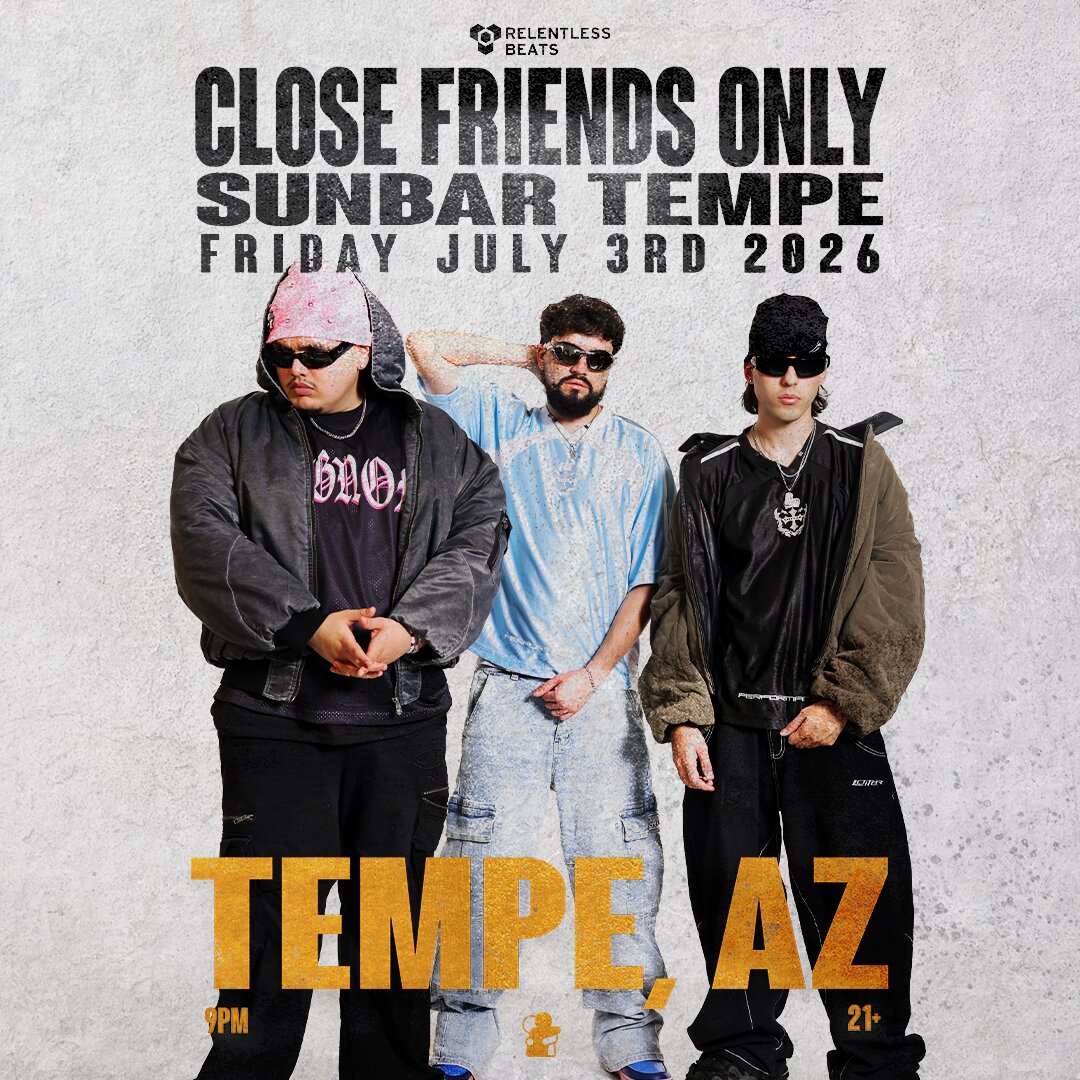Flyer for Close Friends Only